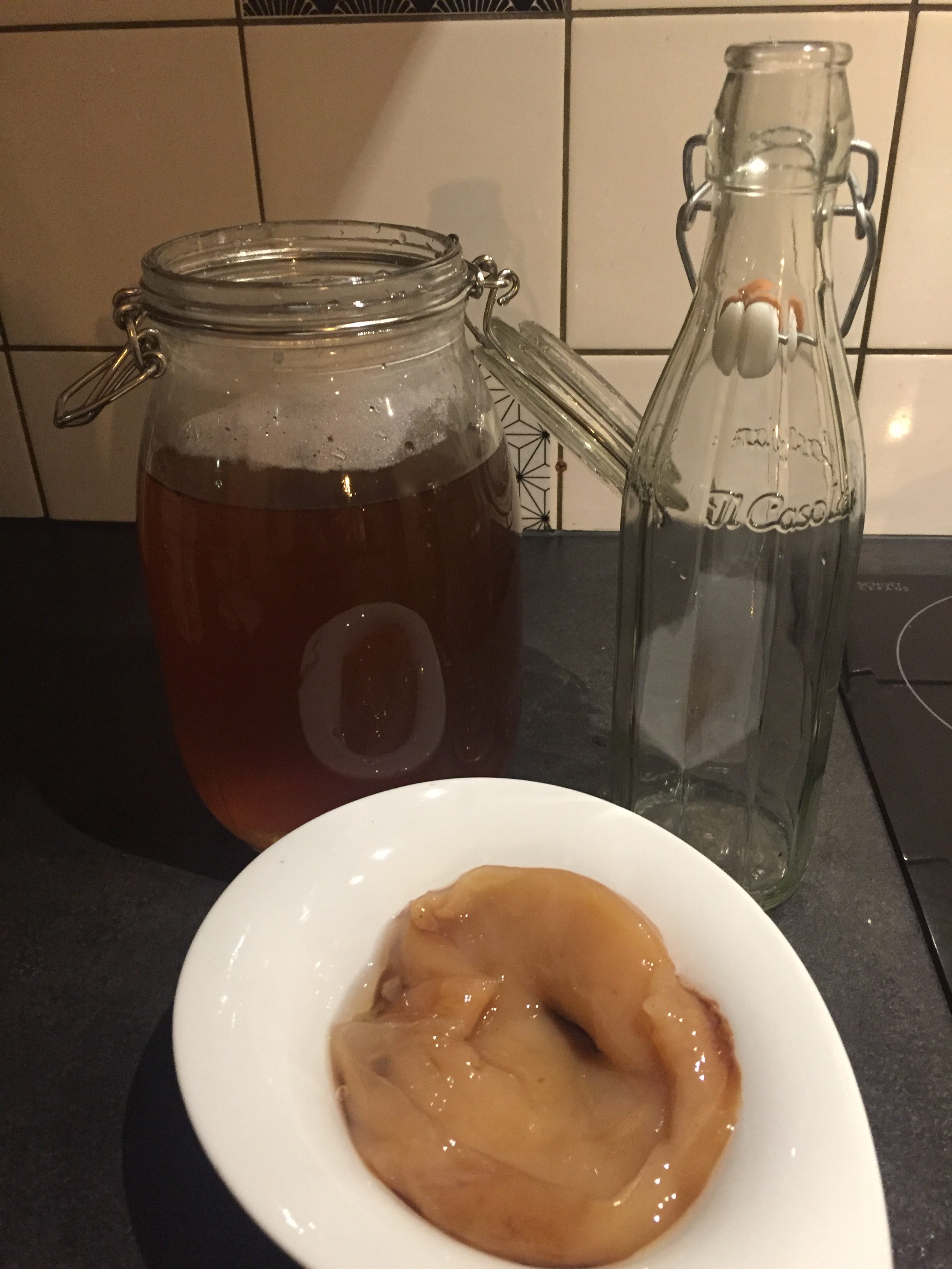 Kombucha te