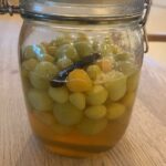 sød syltede grønne tomater